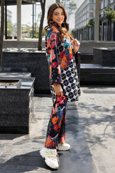 2-PC Printed Cotton Suit CPM-5-09Z